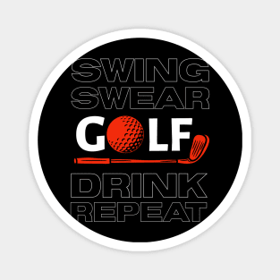 Golfing Magnet